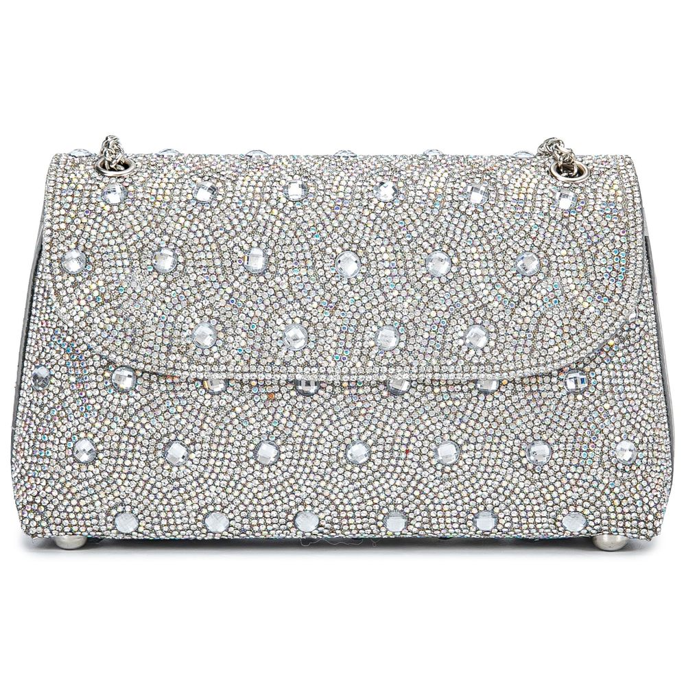 Ladies Rhinestone Evening Clutches Glitter Handbag Elegant Small Shoulder Bag :